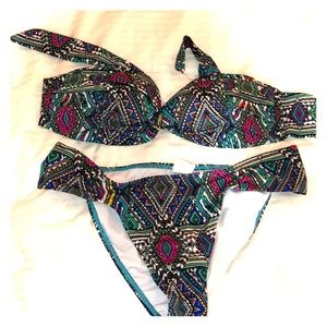 Two piece bathing suit